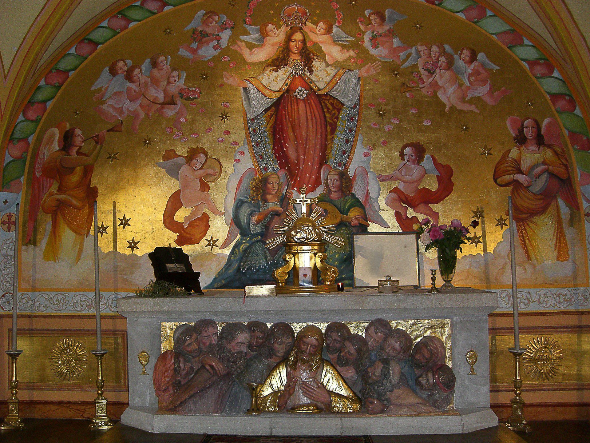 Mirta Dubischar Château de Lavaure Chapelle